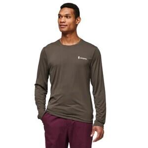 Cotopaxi Fino Tech Long Sleeve T Shirt Mahogany Mens‎ Size Small